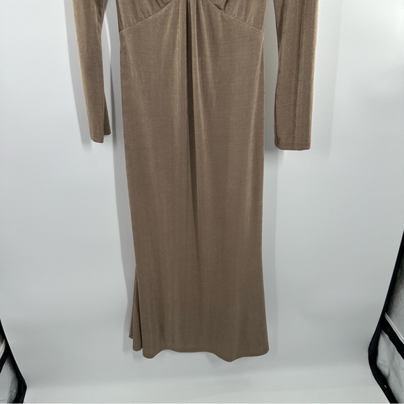 Misha Engracia Midi Dress Beige - Picture 3 of 14